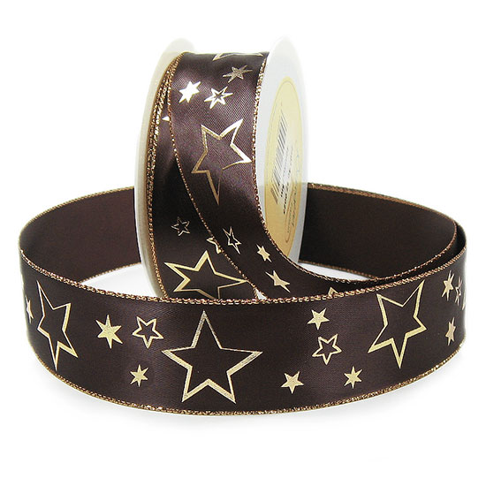 Weihnachtsband Galaxy Braun Gold Ingrid B Nder Geschenk