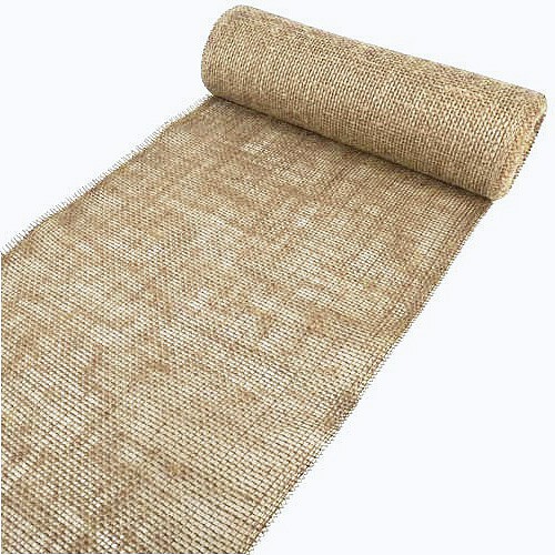 Jute-Tischband-DECOJUTE® - Tischläufer: 300mm breit / 5m-Rolle, natur