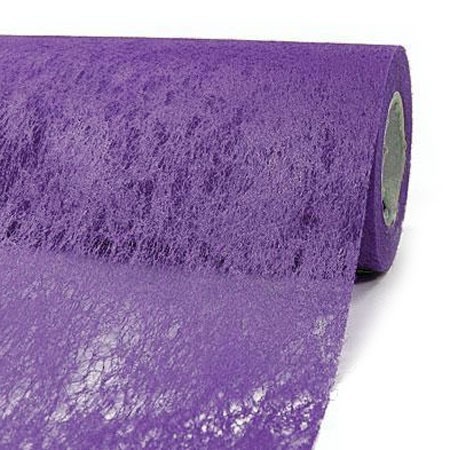Deko-Vlies: 150mm breit / 20m-Rolle, lila-violett